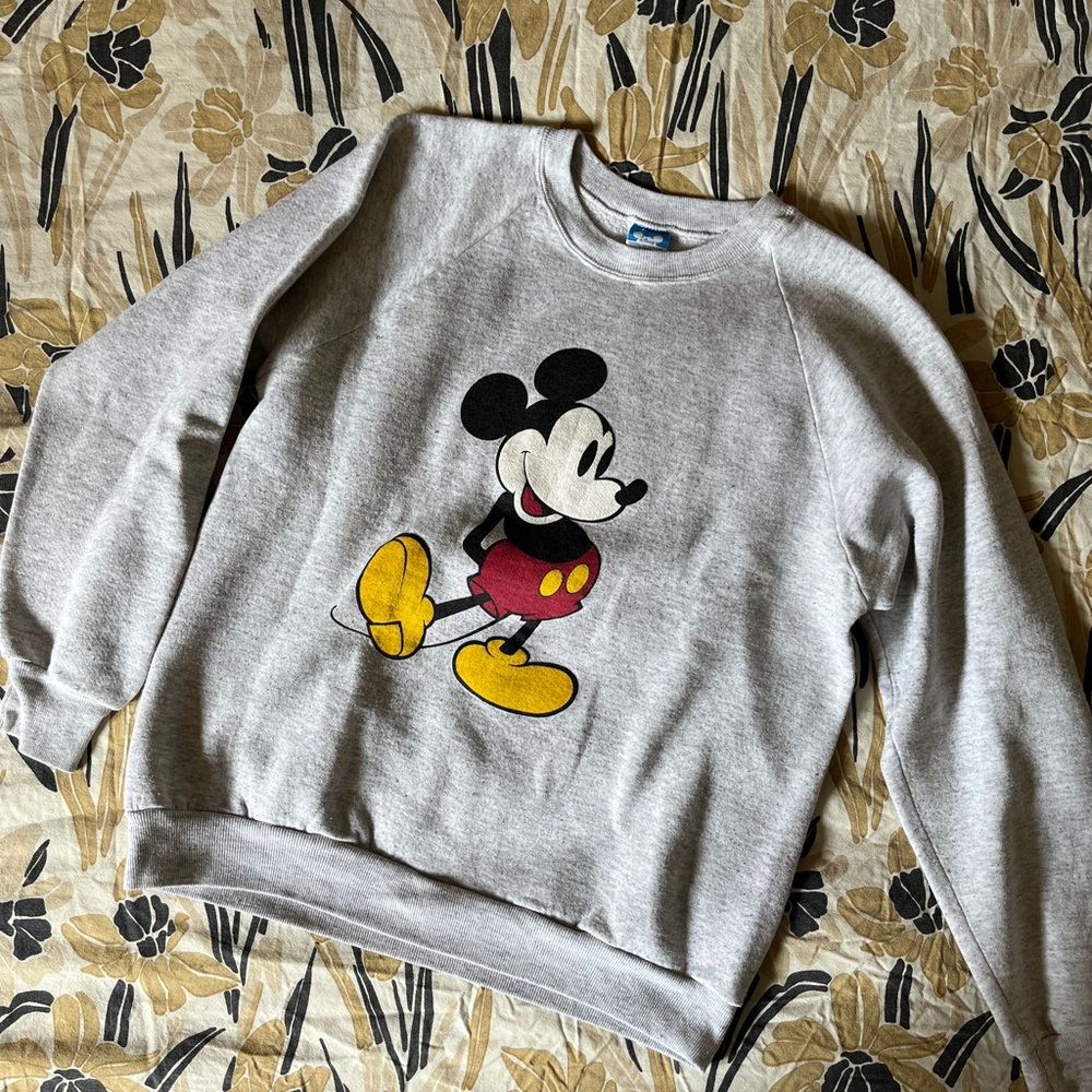 Vintage Mickey Mouse crewneck sweatshirt Large